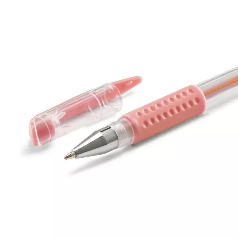 Hama Pastel Capped gel pen Blue, Brown, Green, Oranžinė, Pink, Purple 6 vnt.