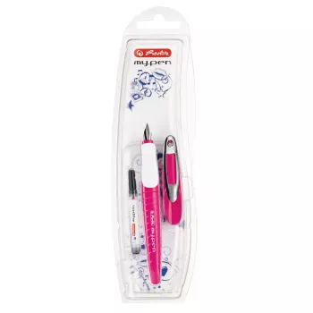 Parkeris Herlitz my.pen Kasetinio užpildymo sistema Rožinė Balta