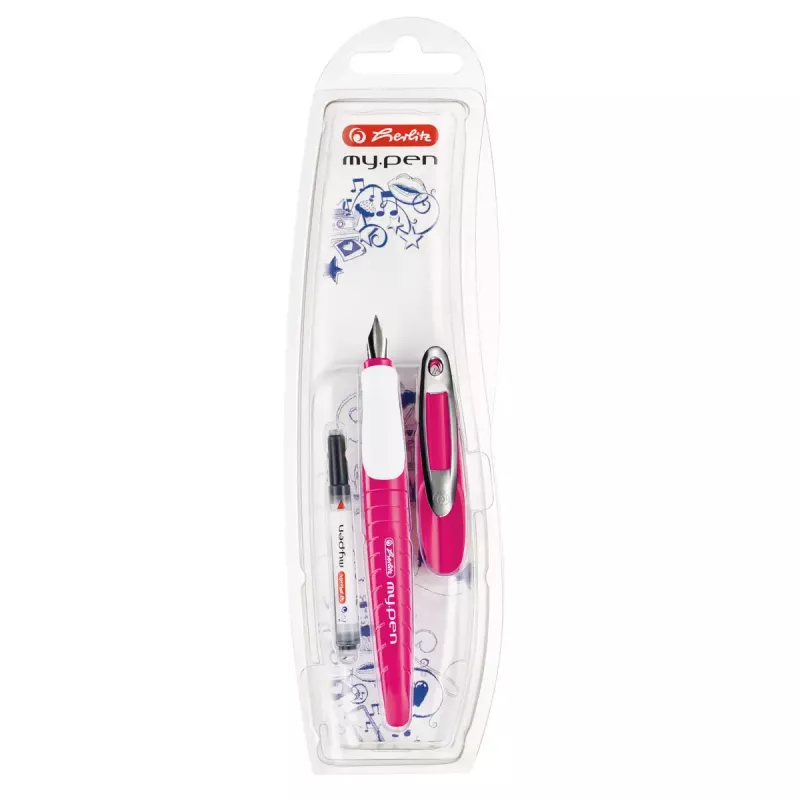 Parkeris Herlitz my.pen Kasetinio užpildymo sistema Rožinė Balta
