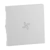 Legrand 765114 sieninė plokštė / jungiklio dangtelis Balta