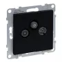 Legrand 765369 lizdas TV + SAT juodas