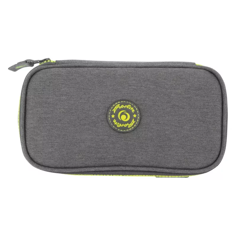 Penalas Herlitz beatBox ABC poliesteris pilkas geltonas 225x120x70 mm