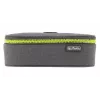 Penalas Herlitz beatBox ABC poliesteris pilkas geltonas 225x120x70 mm
