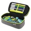 Penalas Herlitz beatBox ABC poliesteris pilkas geltonas 225x120x70 mm