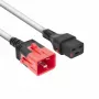 ACT maitinimo laidas C19 IEC užraktas – C20 IEC užraktas dvigubo užrakinimo baltas 3 m, PC3643