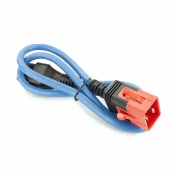 ACT maitinimo laidas C19 IEC Lock C20 IEC Lock dvigubas užraktas mėlynas 3 m 250 V 16 A