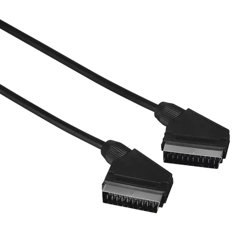 Hama 00205081 SCART laidas 1,5 m SCART (21 kontaktų) juodas