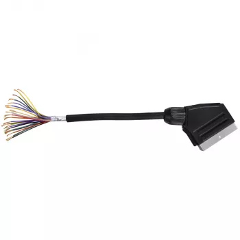 Hama 00205081 SCART laidas 1,5 m SCART (21 kontaktų) juodas