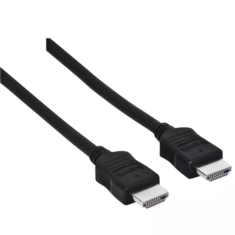 Hama HDMI kabelis 1,5 m, A tipo kištukas į kištuką, 10,2 Gbit/s, juodas