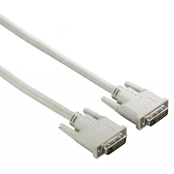 Hama 00200931 DVI laidas 1.5 m DVI-D Pilka