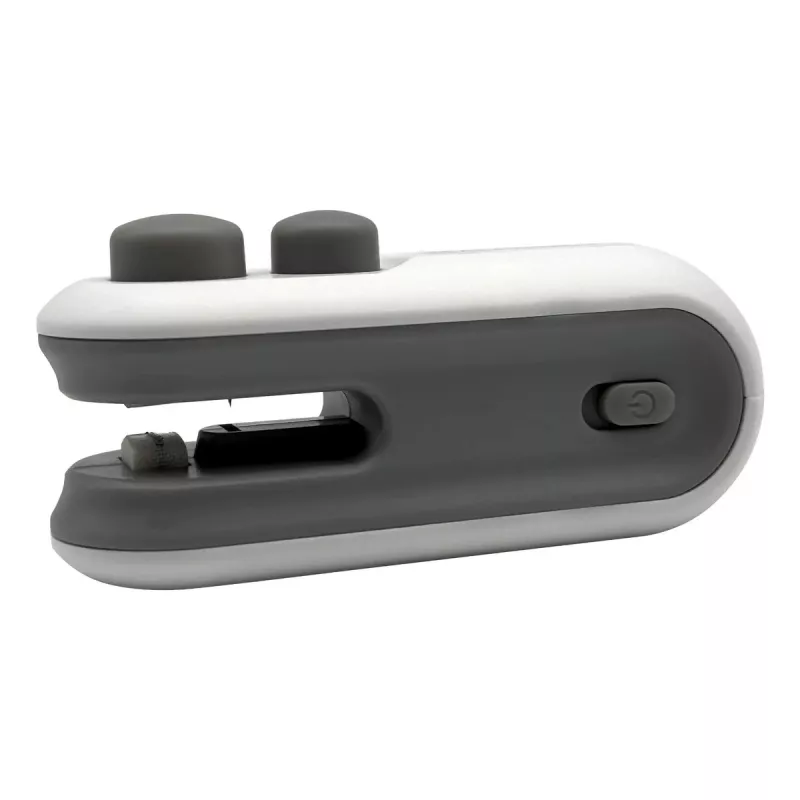 Vakuuminis sandariklis RealPower 495515 Juoda/Sidabrinė — rankinis mini sandariklis su pjaustytuvu