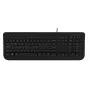 Incase Designed by Microsoft Wired 600 klaviatūra Universali USB QWERTY Vokiška Juoda