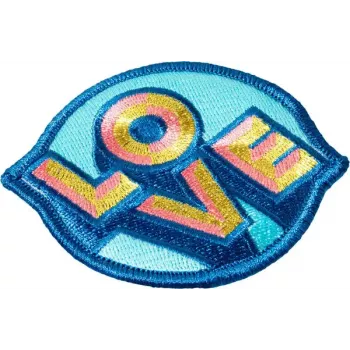 Ženkliukas LAUT MAGMOJI Aqua/Geltona medžiaginis pliušinis ženkliukas, 1 vnt.