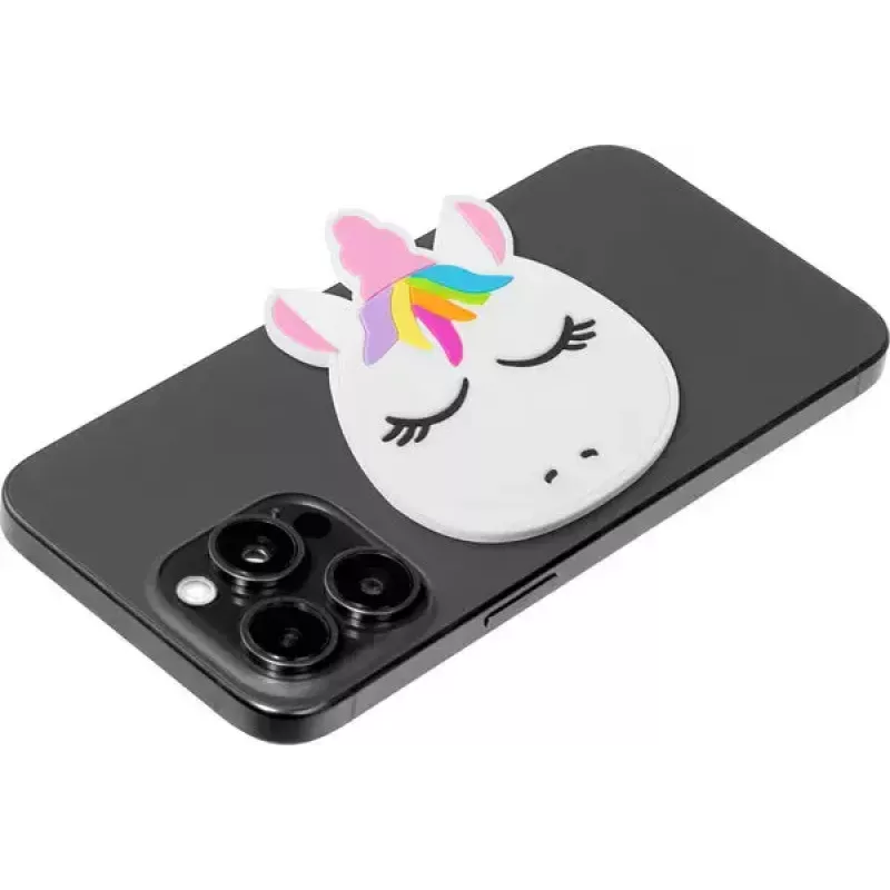 LAUT MAGMOJI — PVC baltas dekoratyvinis ženkliukas, suderinamas su MagSafe