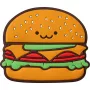 LAUT MAGMOJI Mobiliojo telefono magnetinis ženkliukas LAUT MAGMOJI Mėsainis PVC Įvairiaspalvis