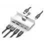 Equip 128967 sąsajos šakotuvas USB 3.2 Gen 1 (3.1 Gen 1) Type-A 5000 Mbit/s aliuminis