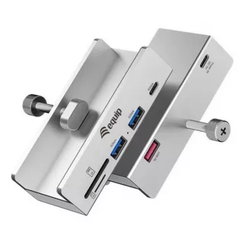 “Equip” 128968 USB šakotuvas, USB 3.2 Gen 1 (3.1 Gen 1) Type-A, 5000 Mbit/s, aliuminis