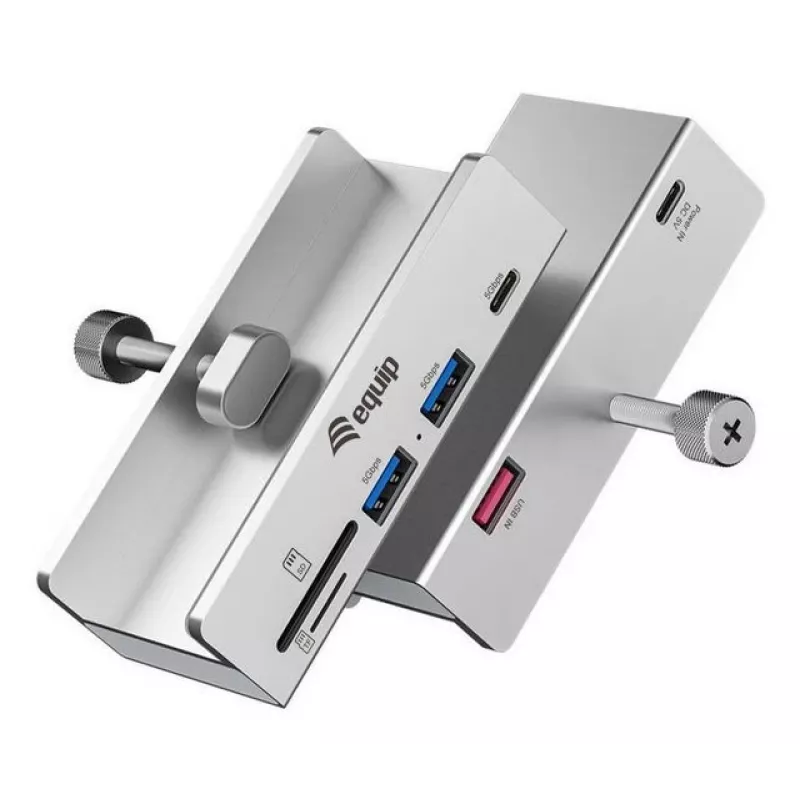 “Equip” 128968 USB šakotuvas, USB 3.2 Gen 1 (3.1 Gen 1) Type-A, 5000 Mbit/s, aliuminis