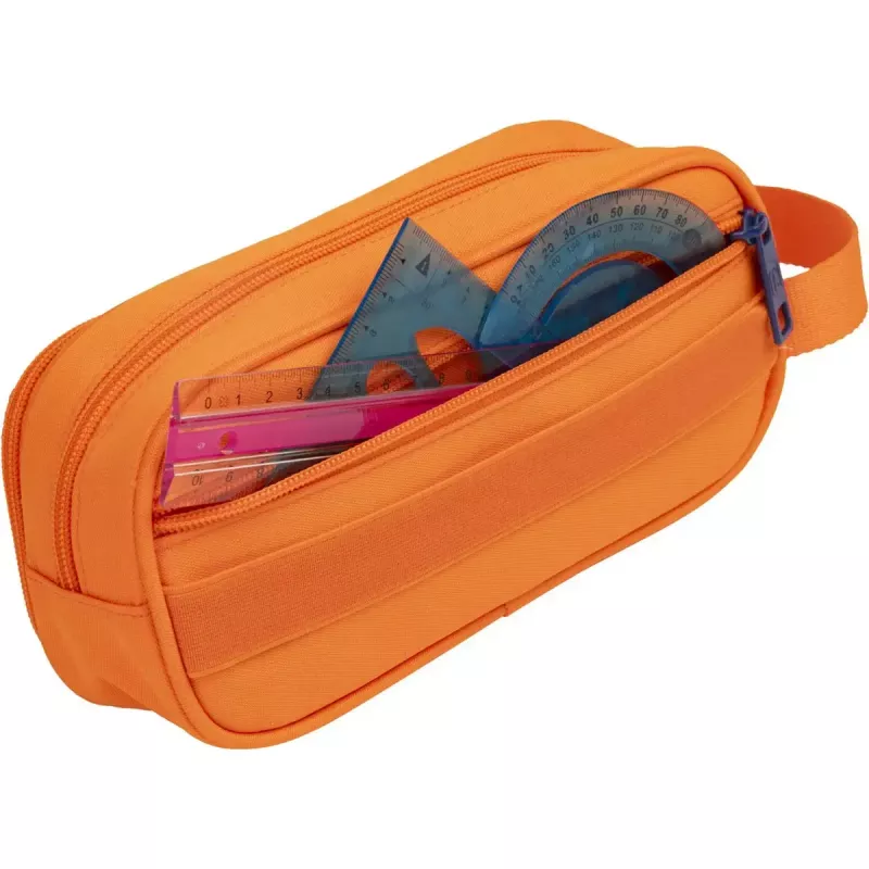 Minkštas penalas Oxford 400183506 Oranžinis 220x70x90 mm