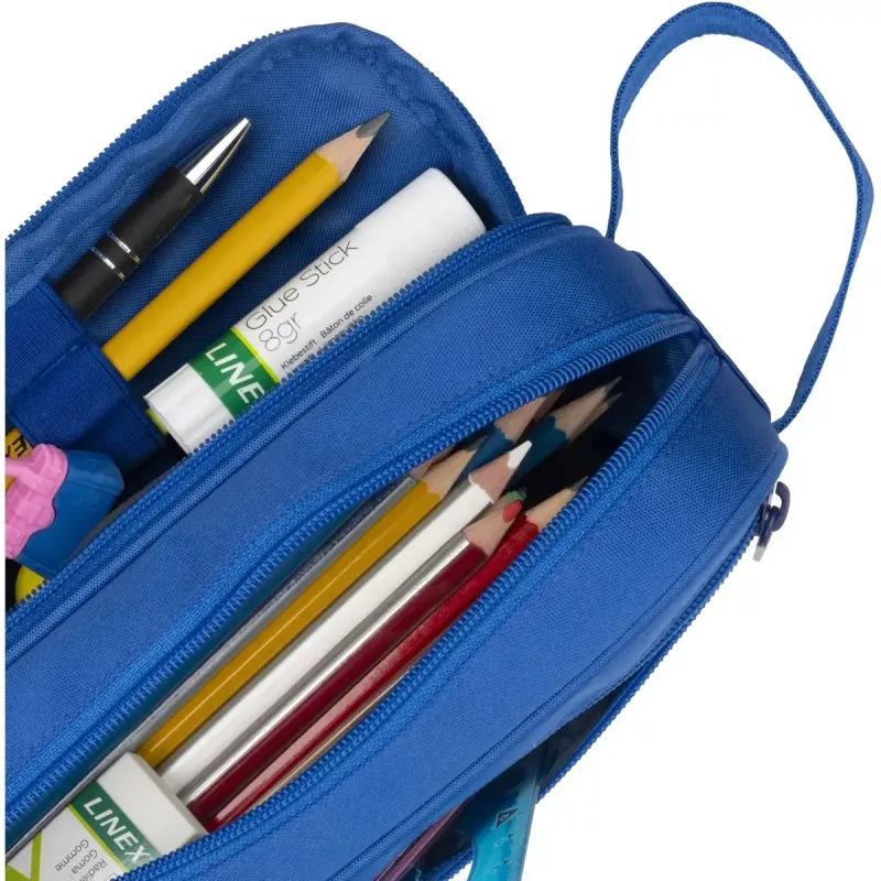 Minkštas penalas Oxford 400183522 Mėlynas 220x70x90 mm