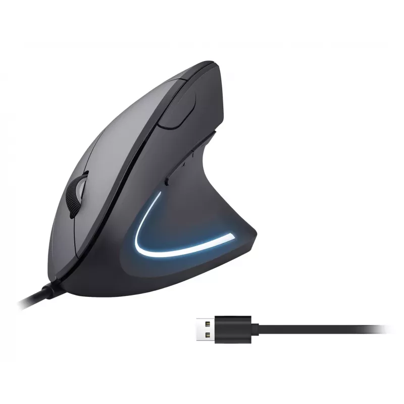 Equip 245118 pelė universali dešiniarankiams USB Type-A optinė 3200 DPI