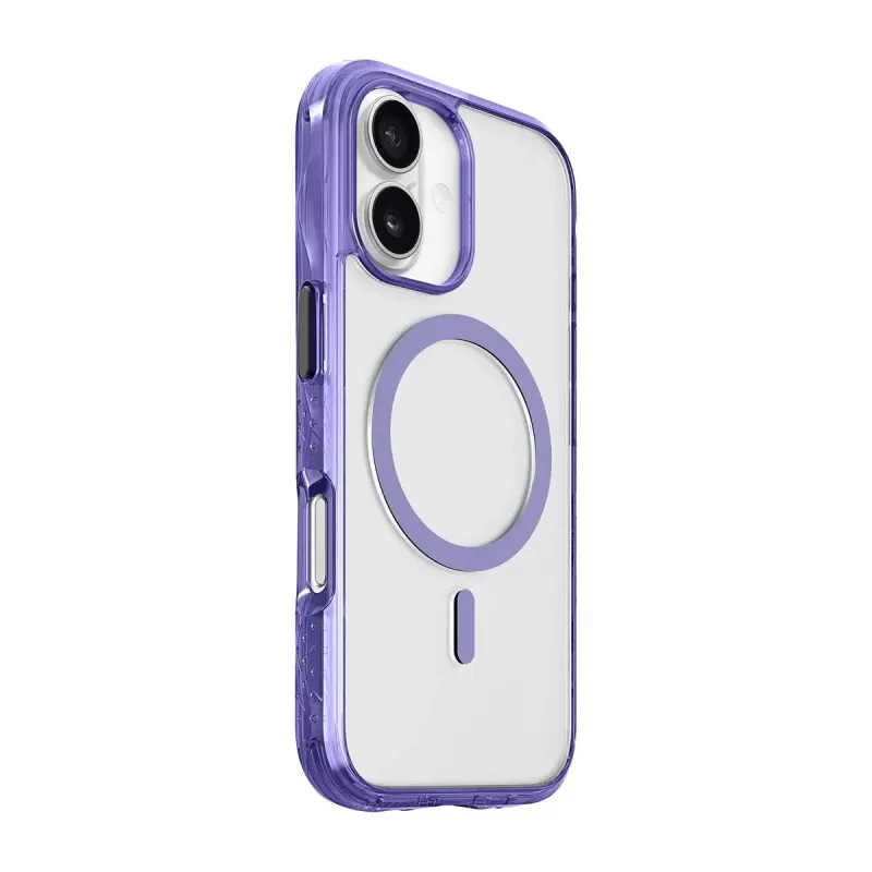 Dėklas LAUT CRYSTAL MATTER iPhone 17 16 cm violetinis permatomas