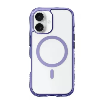 Dėklas LAUT CRYSTAL MATTER iPhone 17 16 cm violetinis permatomas