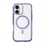 Dėklas LAUT CRYSTAL MATTER iPhone 17 16 cm violetinis permatomas