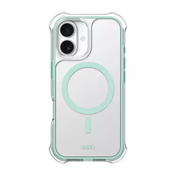 LAUT AERO PROTECT mobiliojo telefono dėklas Mėtinis Skaidrus skirtas iPhone 17