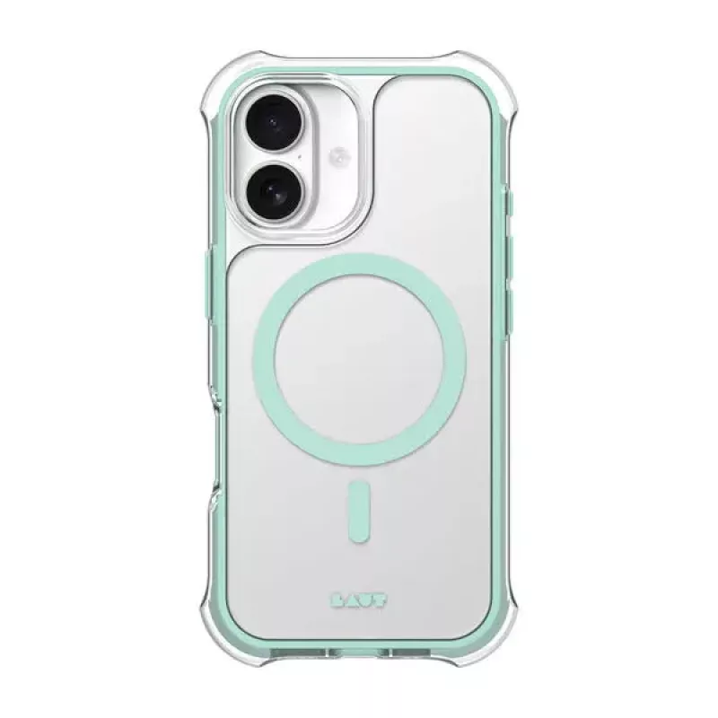 LAUT AERO PROTECT mobiliojo telefono dėklas Mėtinis Skaidrus skirtas iPhone 17