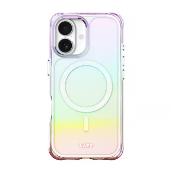 LAUT AERO HOLO dėklas iPhone 17 16 cm Skaidrus Perlamutras
