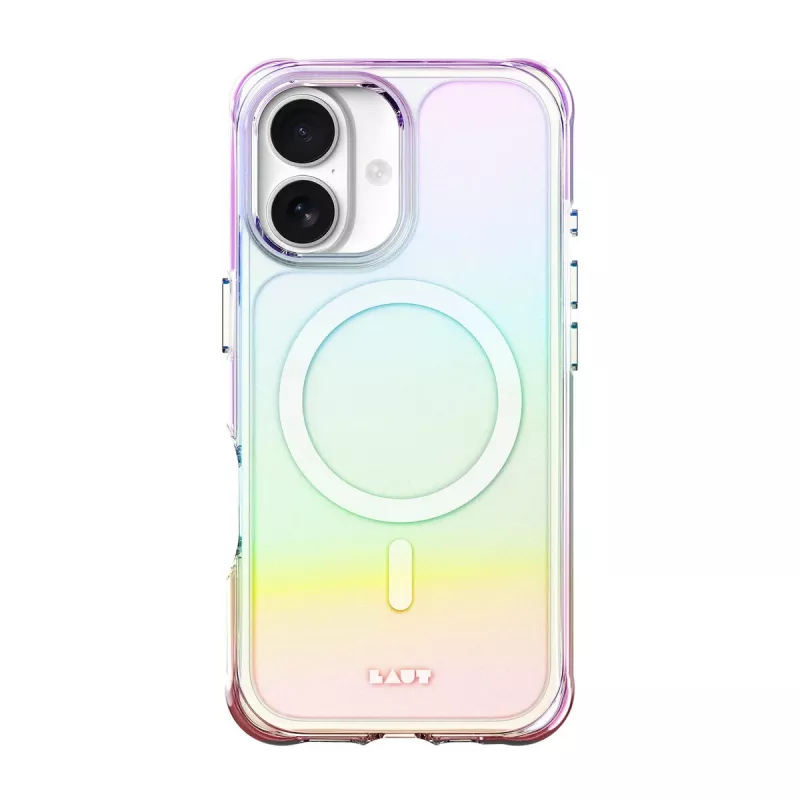 LAUT AERO HOLO dėklas iPhone 17 16 cm Skaidrus Perlamutras