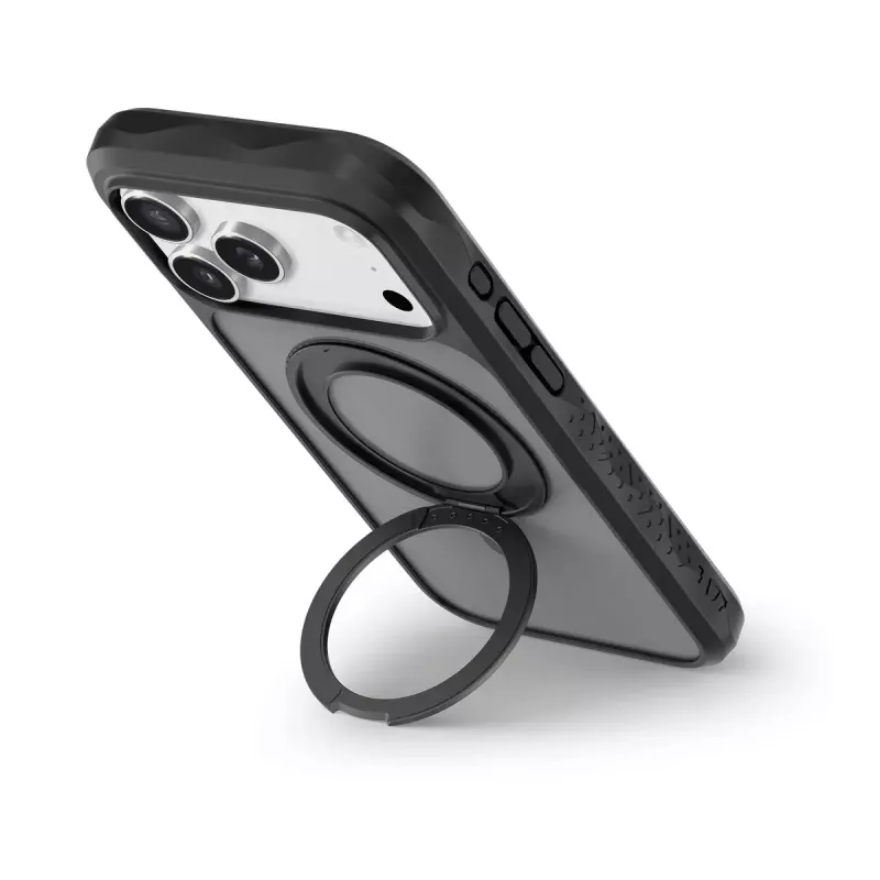 LAUT CARBON MATTER dėklas iPhone 17 Pro 16 cm juodas