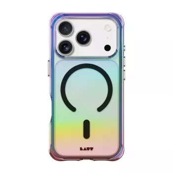 „LAUT AERO HOLO“ dėklas „iPhone 17 Pro“ 16 cm Įvairiaspalvis permatomas