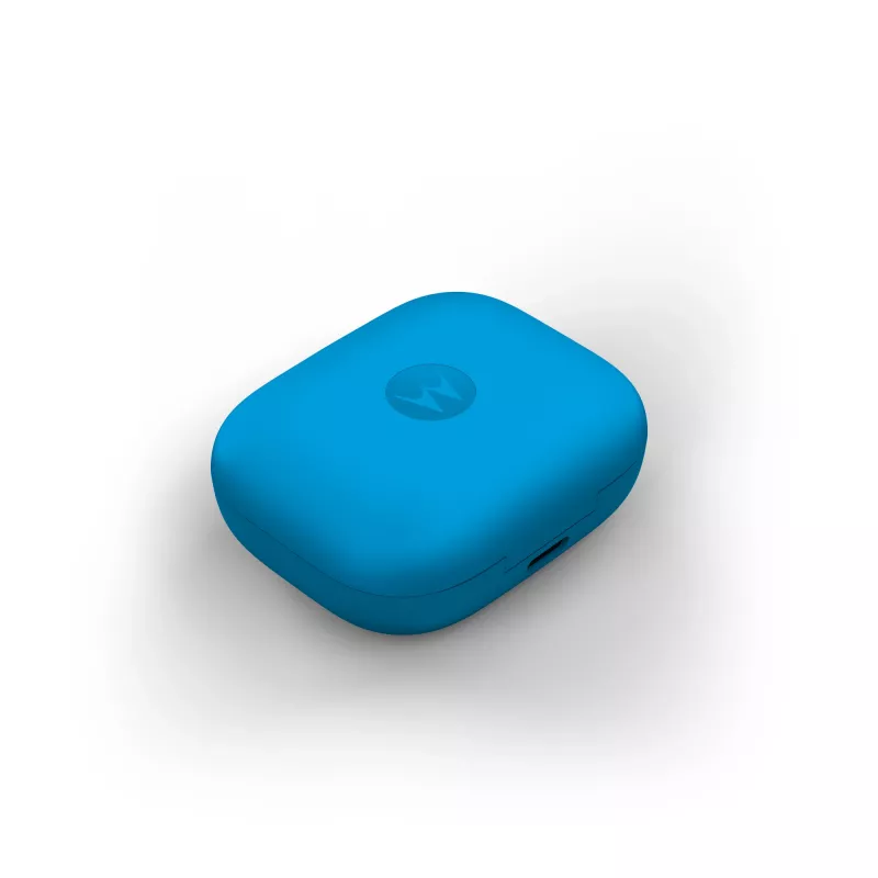 Motorola Moto Buds Bass ausinės True Wireless Stereo (TWS) į ausis įdedamos Skambučiams / Muzikai Bluetooth Mėlyna