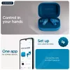 Motorola Moto Buds Bass ausinės True Wireless Stereo (TWS) į ausis įdedamos Skambučiams / Muzikai Bluetooth Mėlyna