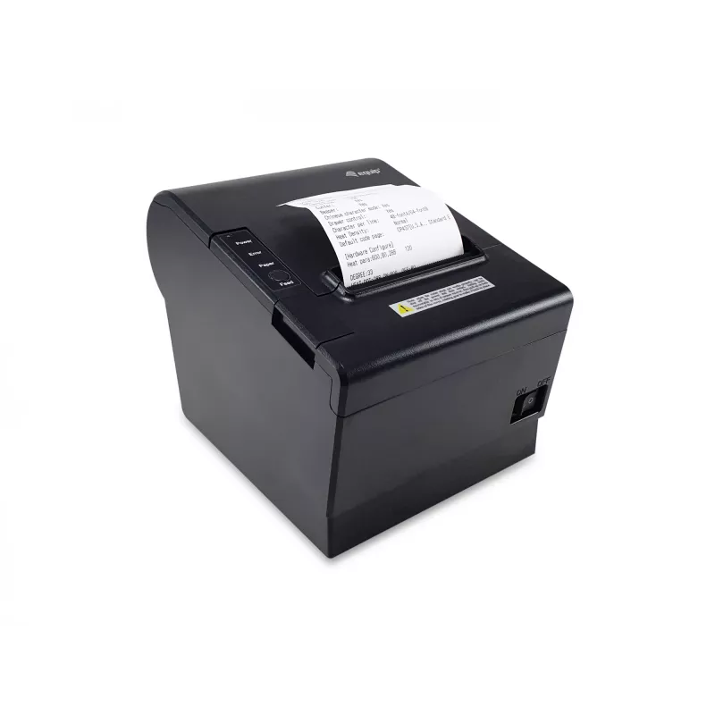 Terminis POS kvitų spausdintuvas EQUIP 58/80 mm su automatiniu pjaustytuvu, USB/Ethernet/Serial, kasos stalčiaus sąsaja, 203x203 DPI