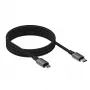 VISION Lightning į USB‑C kabelis TC 1MLTGMAG/BL — 1 m, 27 W, 5 A, juodas