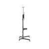 TV vežimėlis EQUIP 37 colių–70 colių Economy 37–70 colių ekranams, 70 kg talpa, VESA 100x100–600x400, aukštis 1337–1430 mm, pasvirimas -10°–5°, juodas
