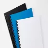 GBC Binding Cover A5 Leather Grain 250gsm, A5, Carton, Juoda, 100 vnt.
