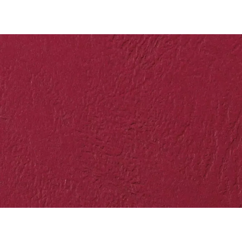 GBC LeatherGrain įrišimo viršeliai 250 g/m² A4 tamsiai raudoni (100), A4, raudoni, 250 g/m², 211 mm, 298 mm, 27 mm