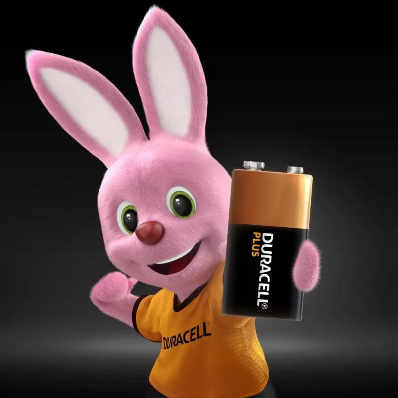 Duracell Plus vienkartinė baterija 9V šarminė