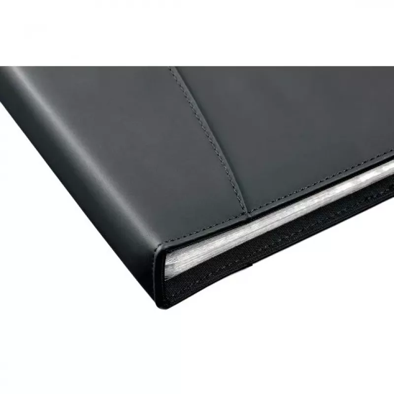 Rexel Soft Touch Smooth A4 pristatymo knyga 36 kišenės juoda, juoda, polipropilenas (PP), 36 kišenės, A4, 648,5 g, 237 mm