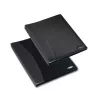 Rexel Soft Touch Smooth A4 pristatymo knyga 36 kišenės juoda, juoda, polipropilenas (PP), 36 kišenės, A4, 648,5 g, 237 mm