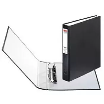 Žiedinis segtuvas Herlitz 05365135 A5 Juoda Polipropilenas