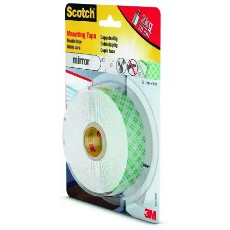 Raštinės juosta 3M 40031950 Skaidri 5 m Stiprus sukibimas 19 mm