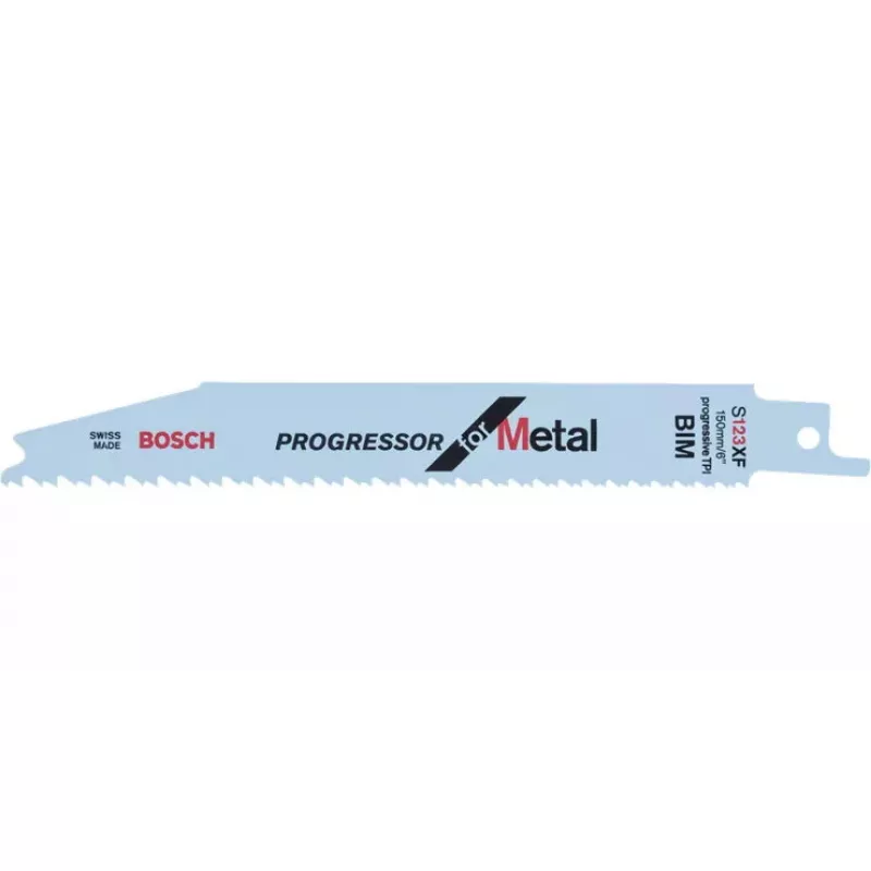 Bosch S 123 XF Progressor for Metal siaurapjūklių geležtės