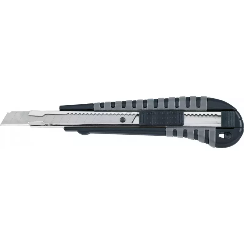 Naudingas peilis KWB 015118 Juodas peilis su atlenkiama geležte