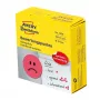 Avery 3859 lipnus lapelis Apskritimas Nuolatinis Raudona 250 vnt.