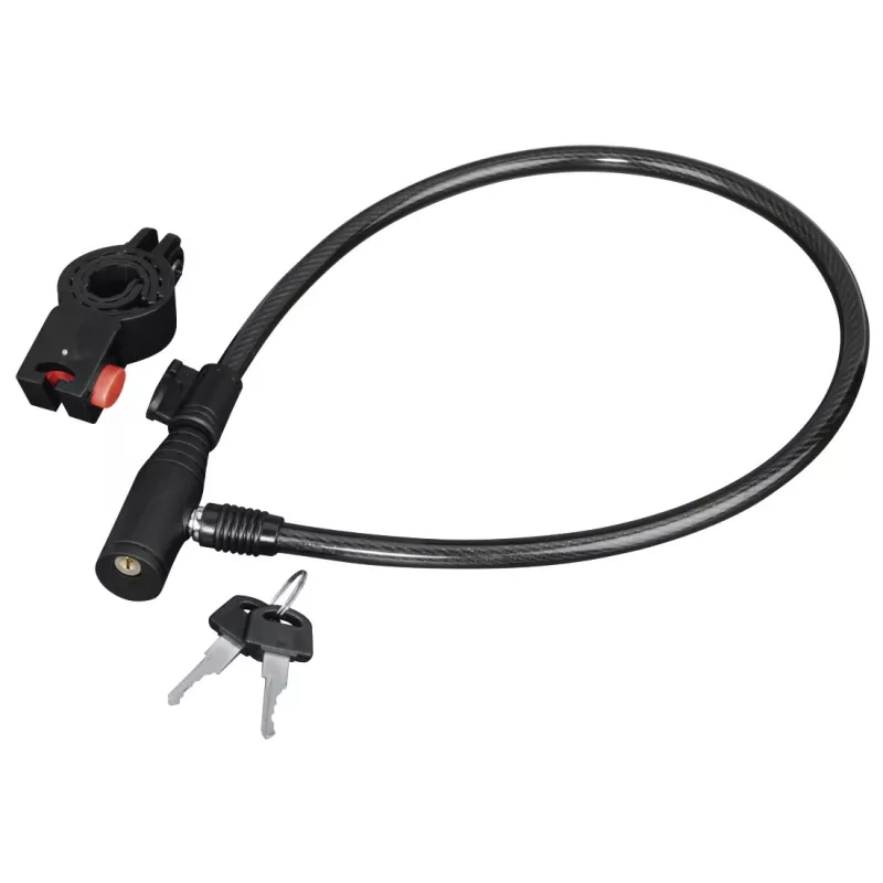 Hama 00178109 dviračio spyna Juoda 650 mm Kabelinė spyna